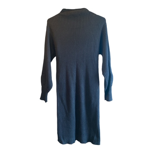 RD Style women’s knit blend ribbed midi long sleeve sweater dress size S/P - Picture 2 of 8